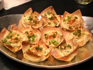 Tuna wonton recipe.