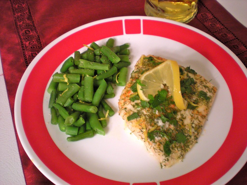Lemon Dill Halibut Recipe