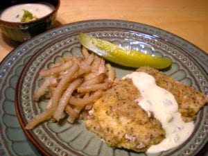 Baked Fish n' Chips