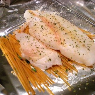 Orange Roughy and Pasta Packet