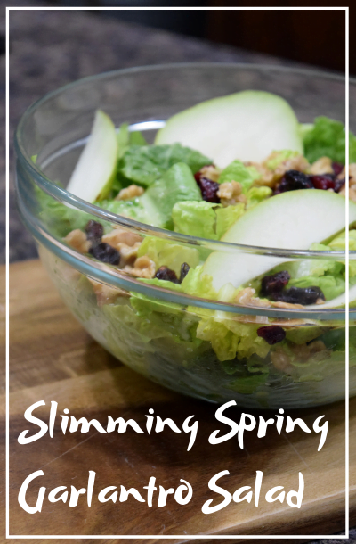 Slimming Spring Garlantro Salad