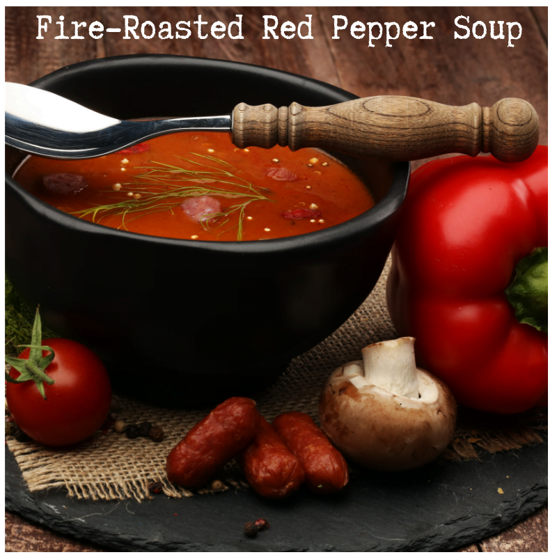 Fire-Roasted Red Pepper Soup
