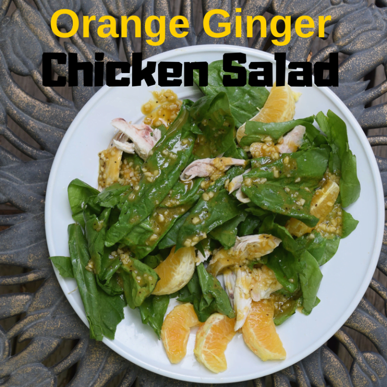 Orange Ginger Chicken Salad