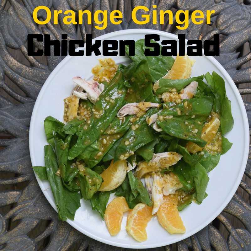 Orange Ginger Chicken Salad