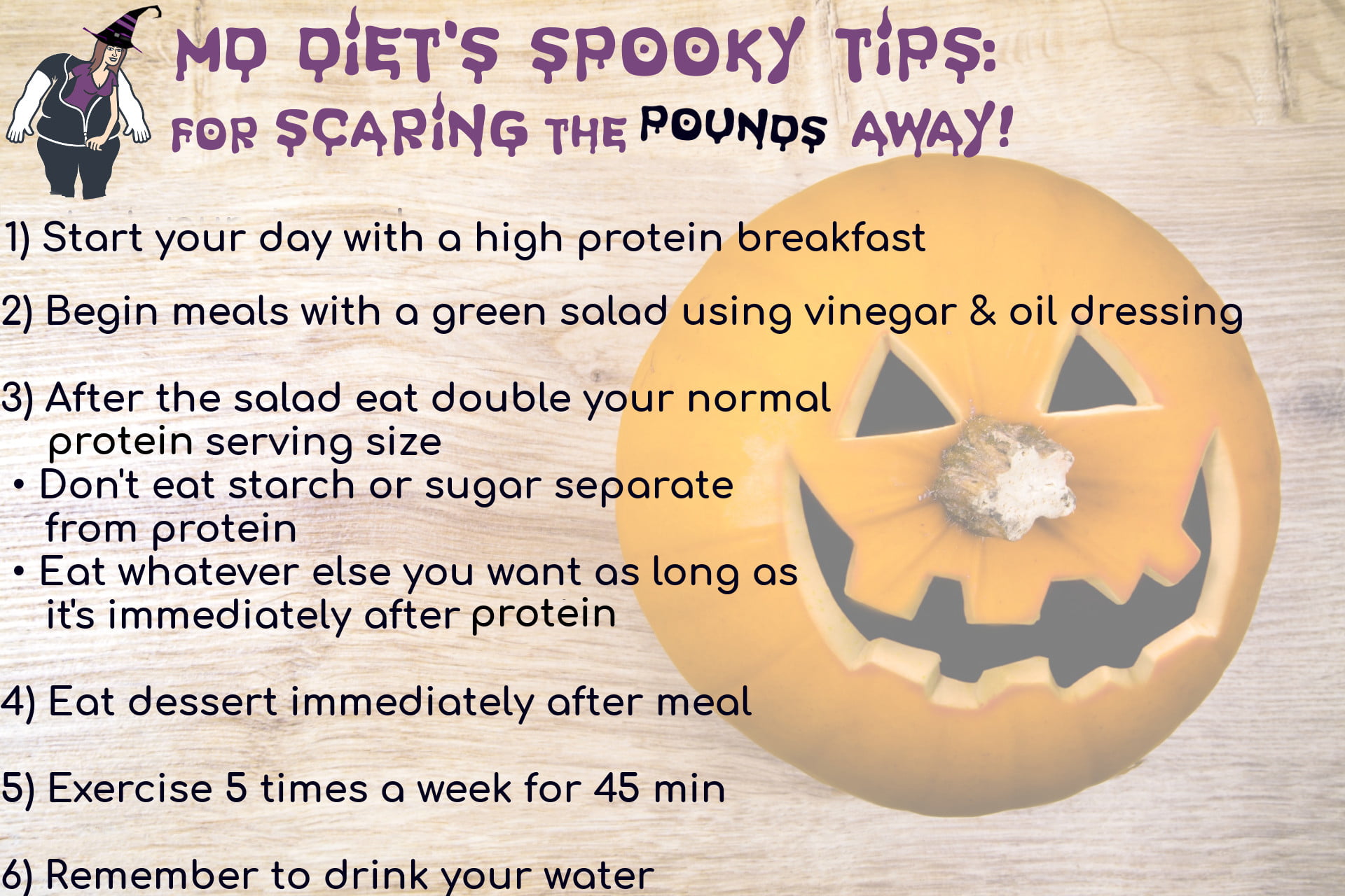 MD Diet's Spooky Tips For Losing Weight