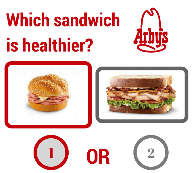 Which Arby's Sandwich is Healthier