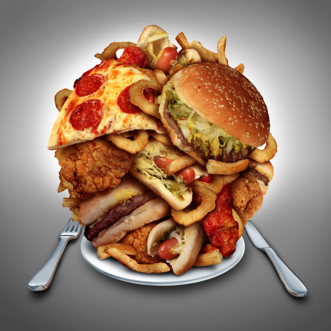 Giant Restaurant Meal