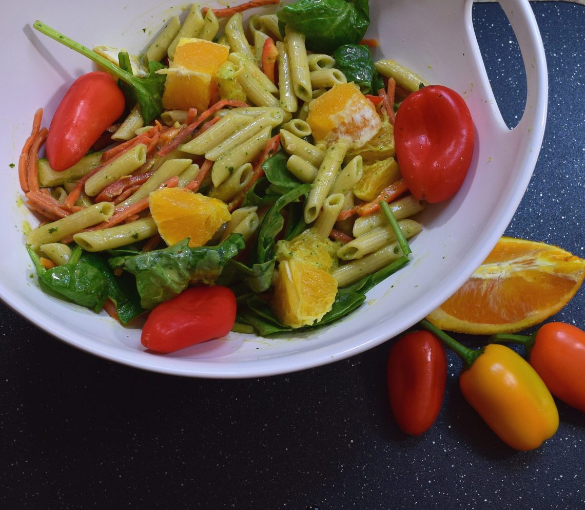 Weight Loss Friendly Garden Pasta