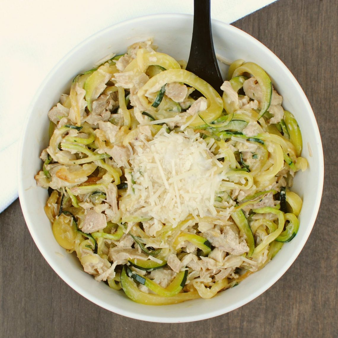 Chicken Alfredo with Zoodles