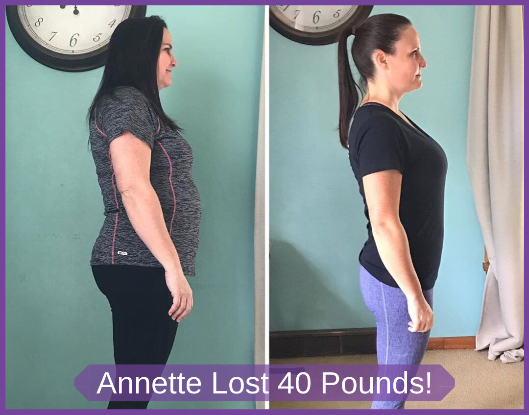 Annette Lost 40 Pounds