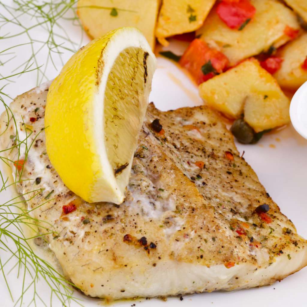 Amazing MD Diet Herb and Lemon Striped Bass 